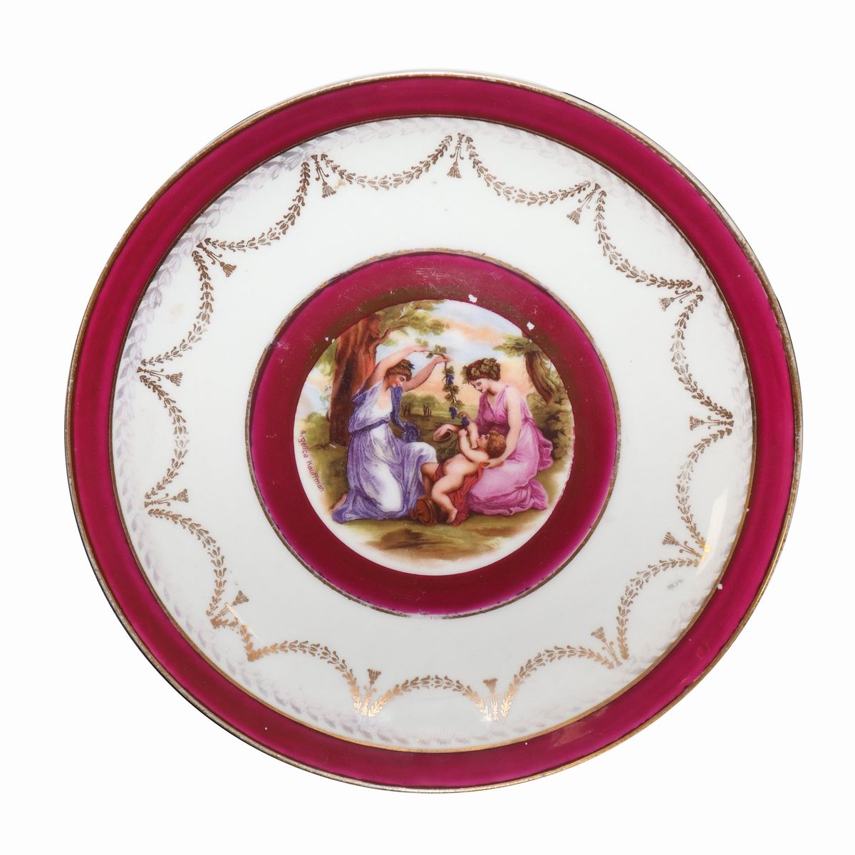 Krister Porzellan Manufaktur - Gruppo di N.6 Piatti Decorativi da Muro