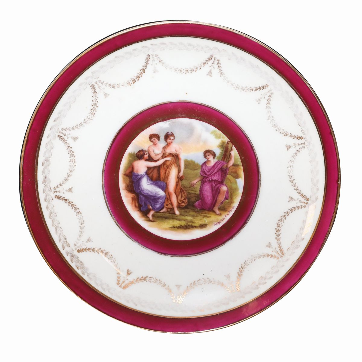 Krister Porzellan Manufaktur - Gruppo di N.6 Piatti Decorativi da Muro