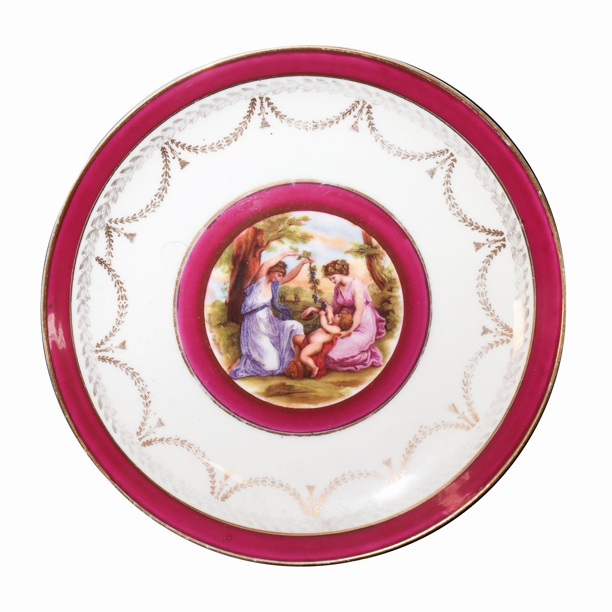 Krister Porzellan Manufaktur - Gruppo di N.6 Piatti Decorativi da Muro