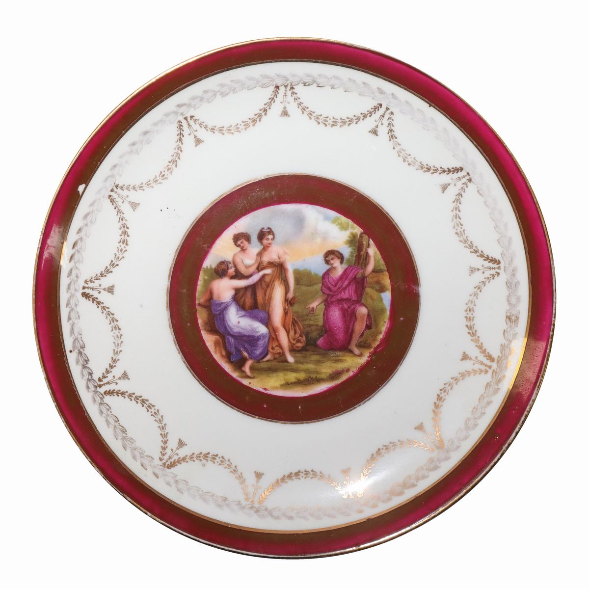 Krister Porzellan Manufaktur - Gruppo di N.6 Piatti Decorativi da Muro