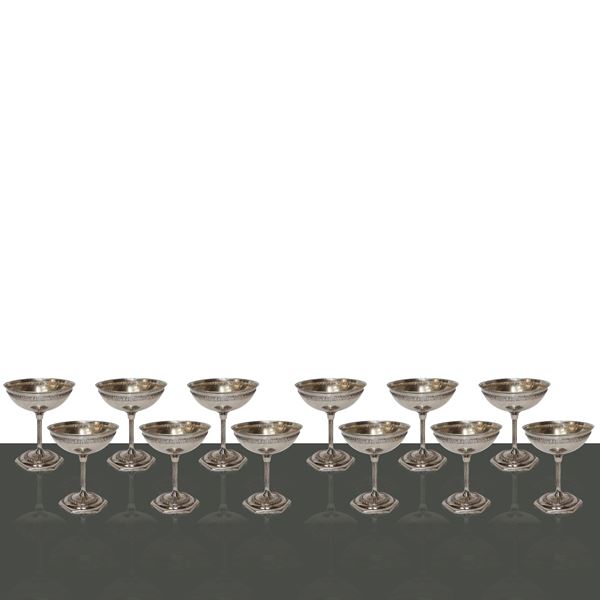 Freni Argenterie - N.12 Silver cups