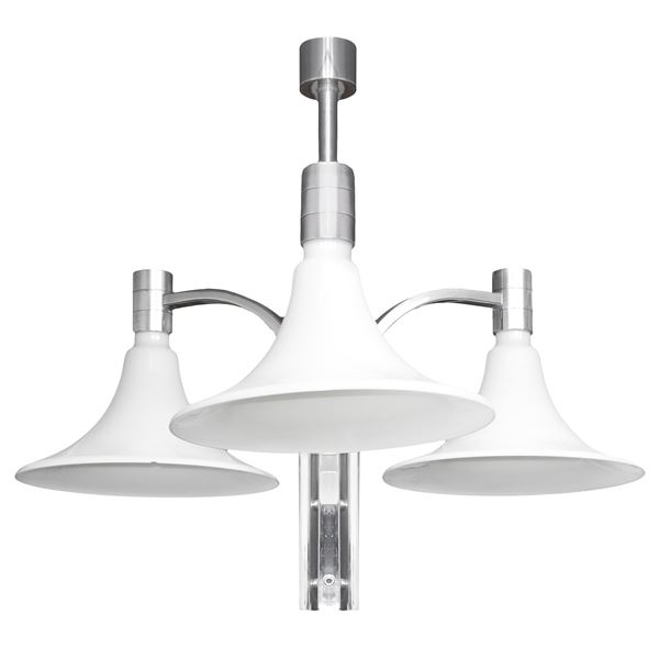 Franco Albini per Sirrah - Chandelier with three bells 'AM/AS' series