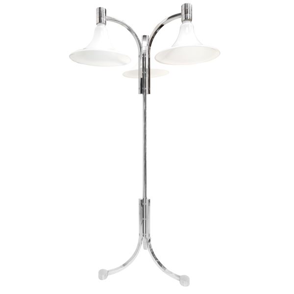 Franco Albini per Sirrah - Floor lamp with three bells AM/AS series