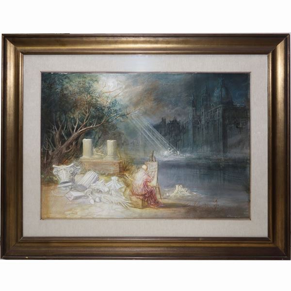 Riccardo Tommasi  Ferroni - Paesaggio Fantastico