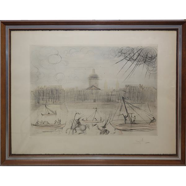 Salvador Dal&#236; - The Académie des Beaux Arts, Paris