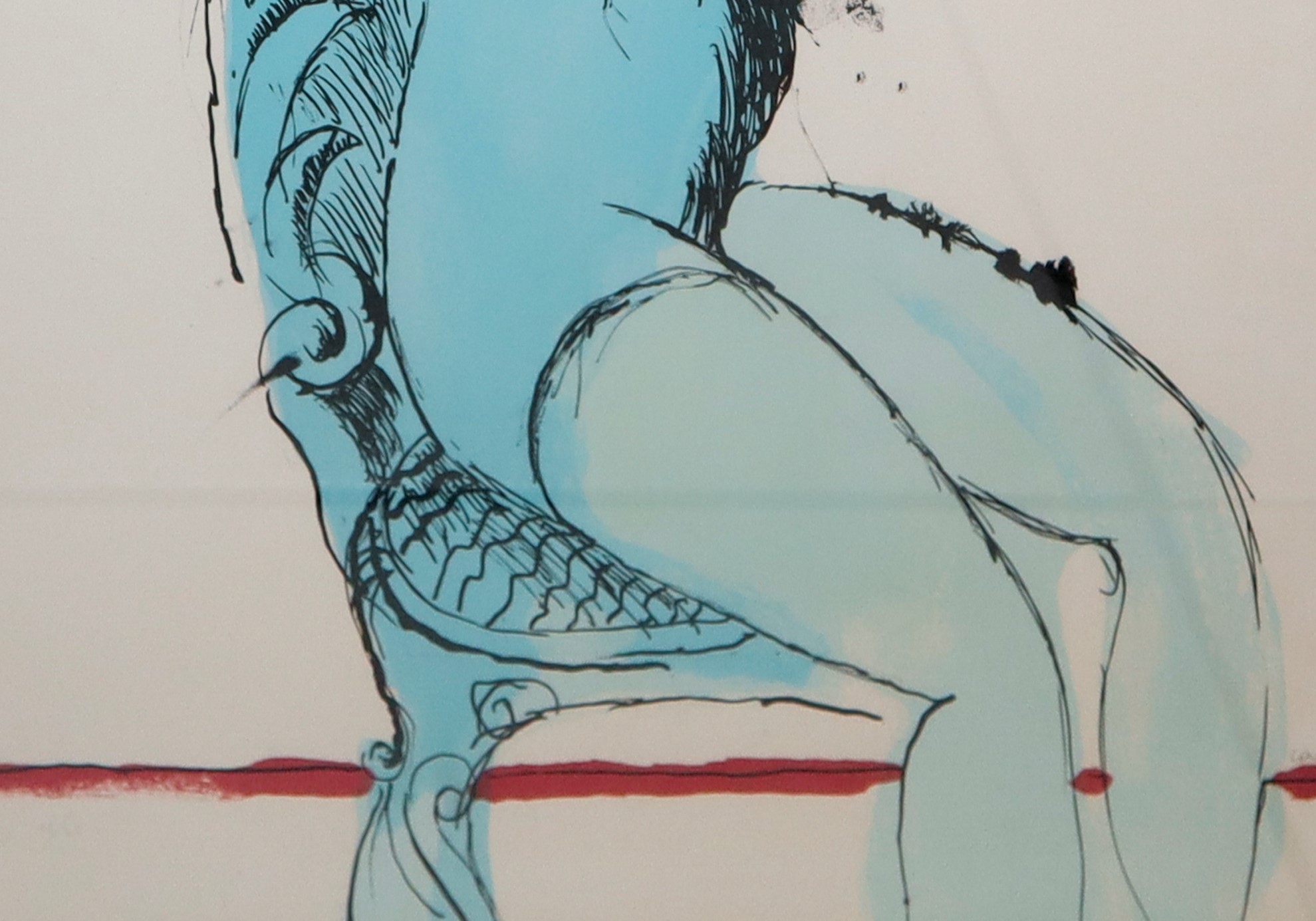 Bruno Cassinari - Nudo di donna seduta