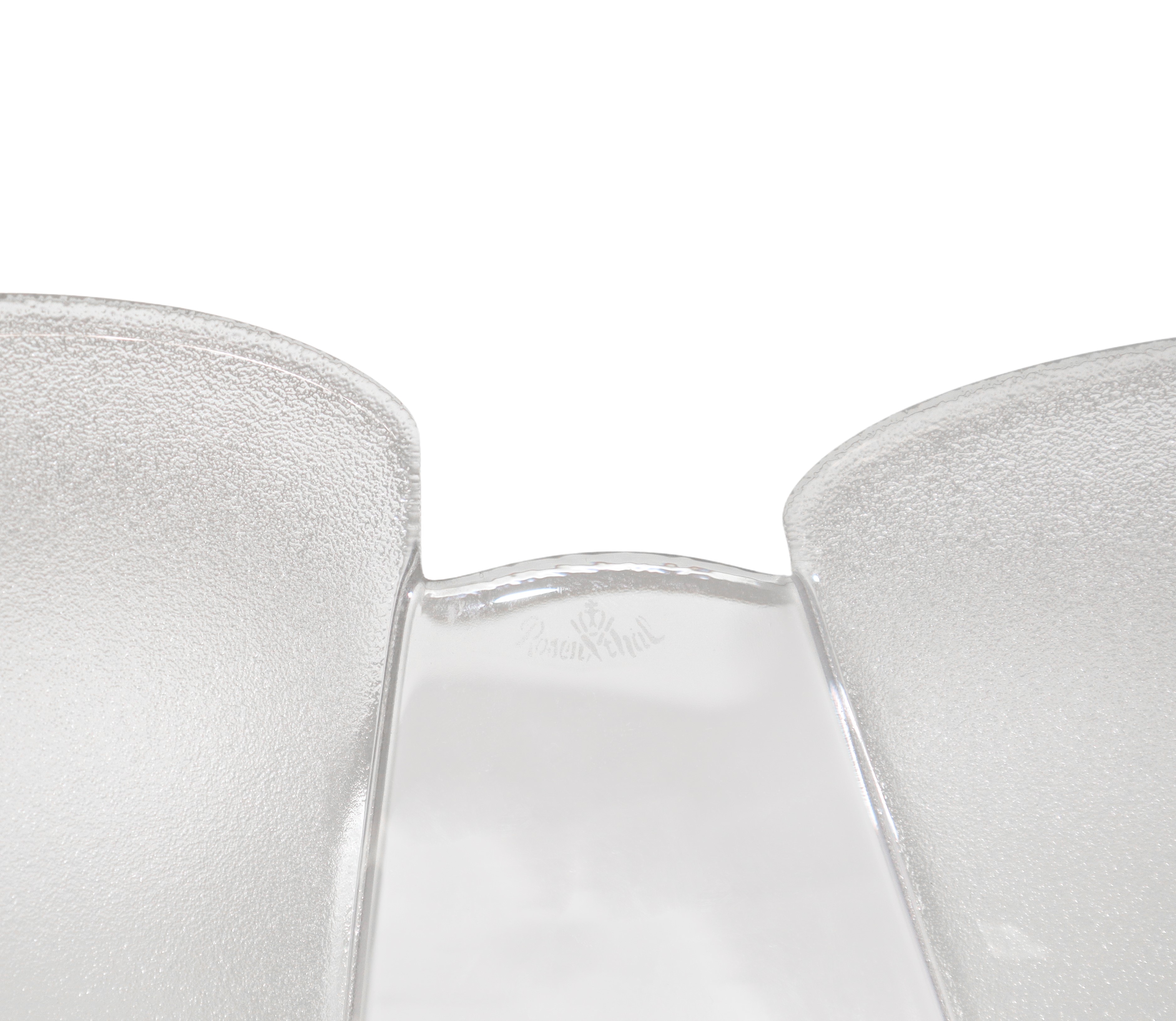 Centro tavola in cristallo