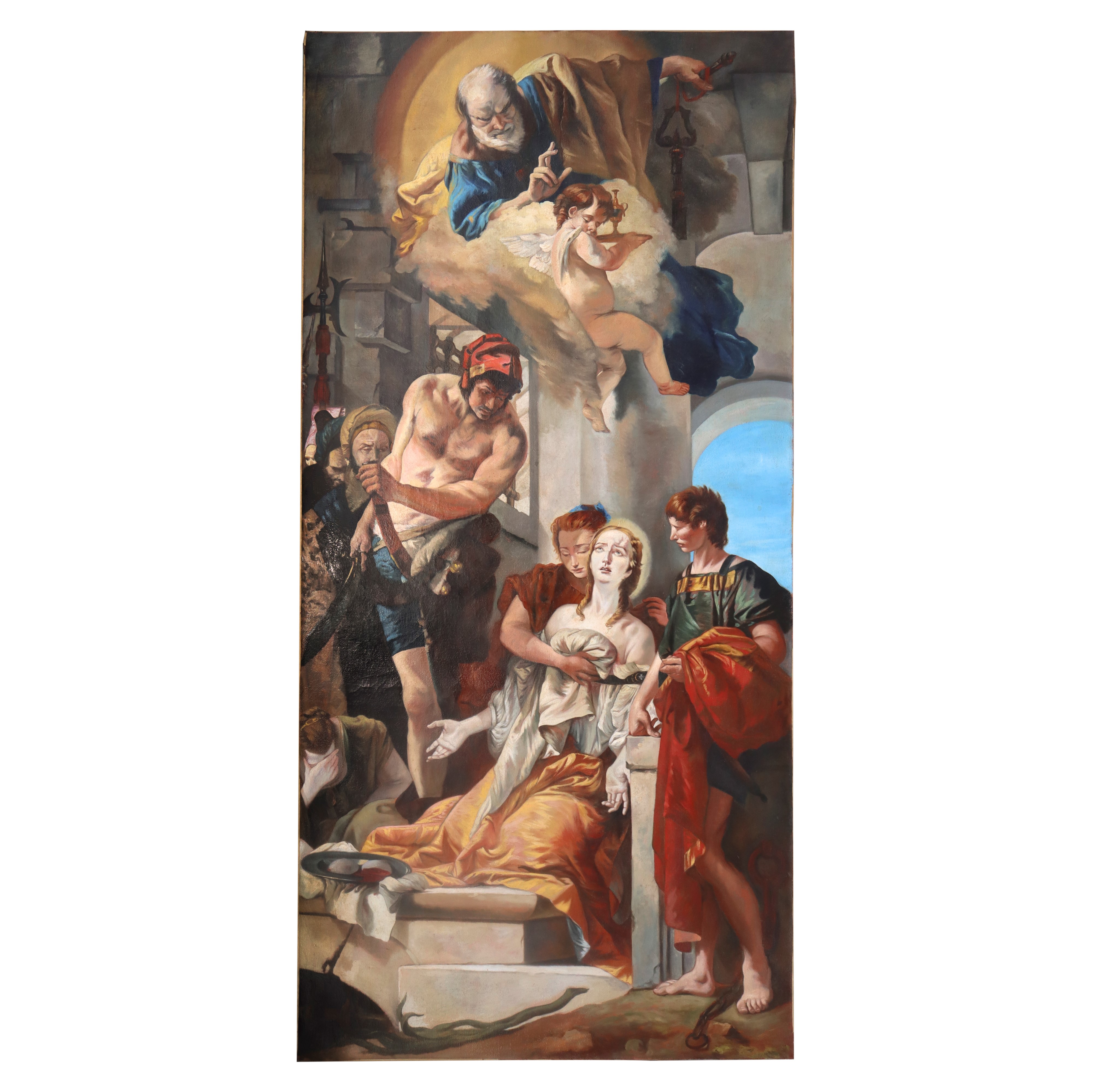 Martirio di sant'Agata copia da Domenico Tiepolo