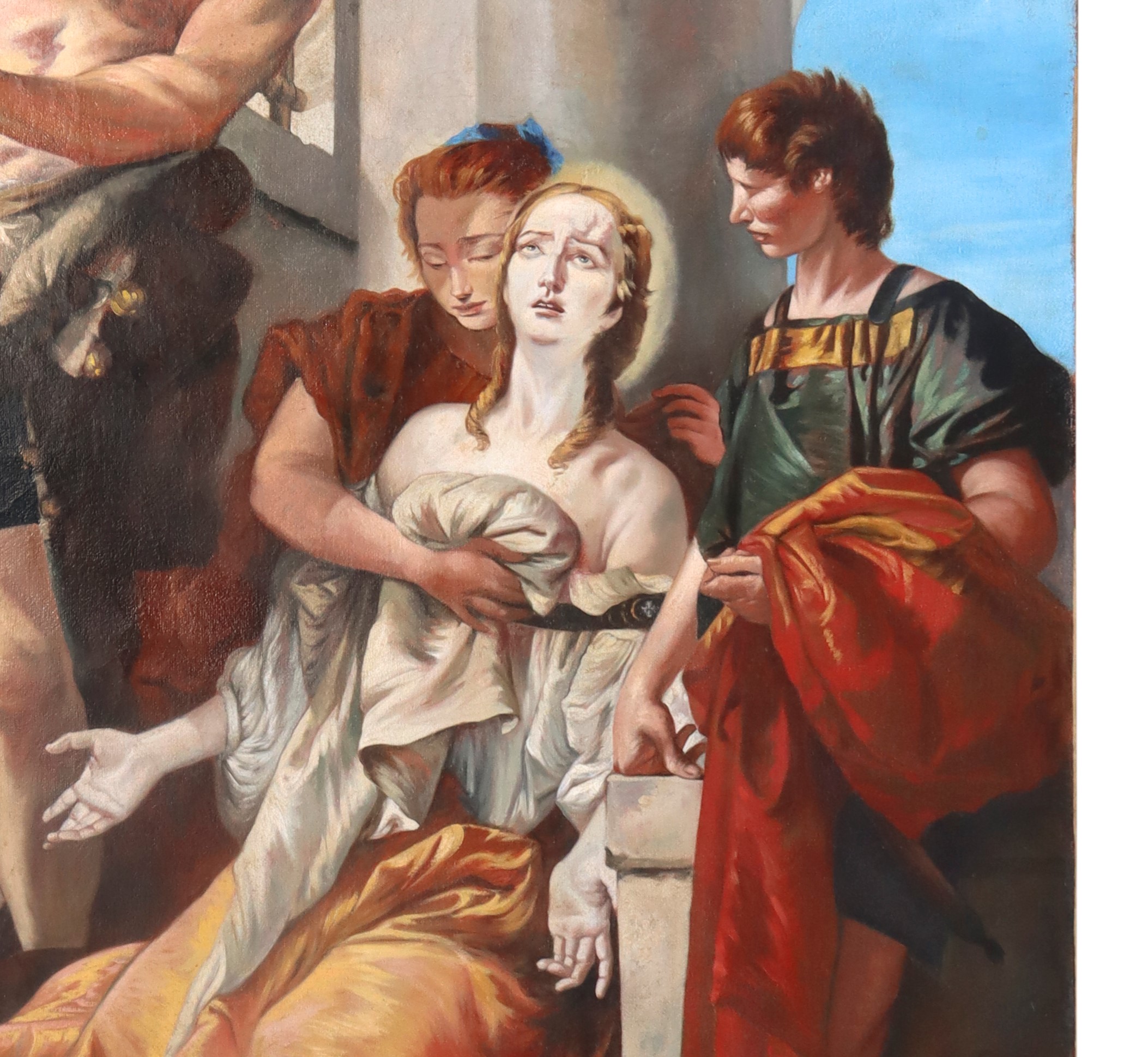 Martirio di sant'Agata copia da Domenico Tiepolo