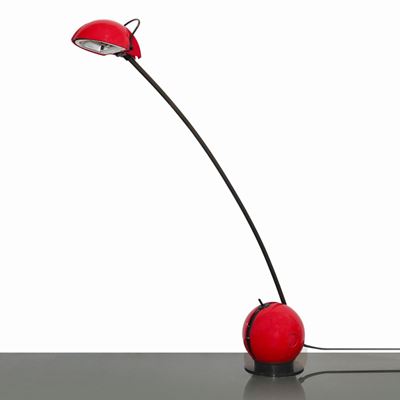 Lampada da tavolo rossa Modello Alina