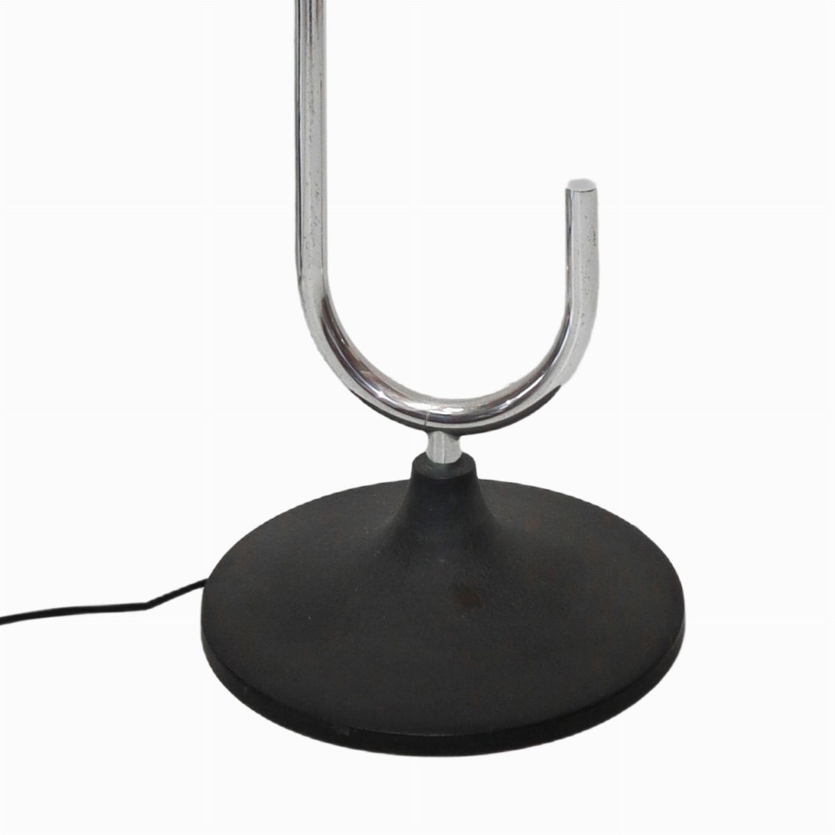 Piantana in Perspex da terra cromata