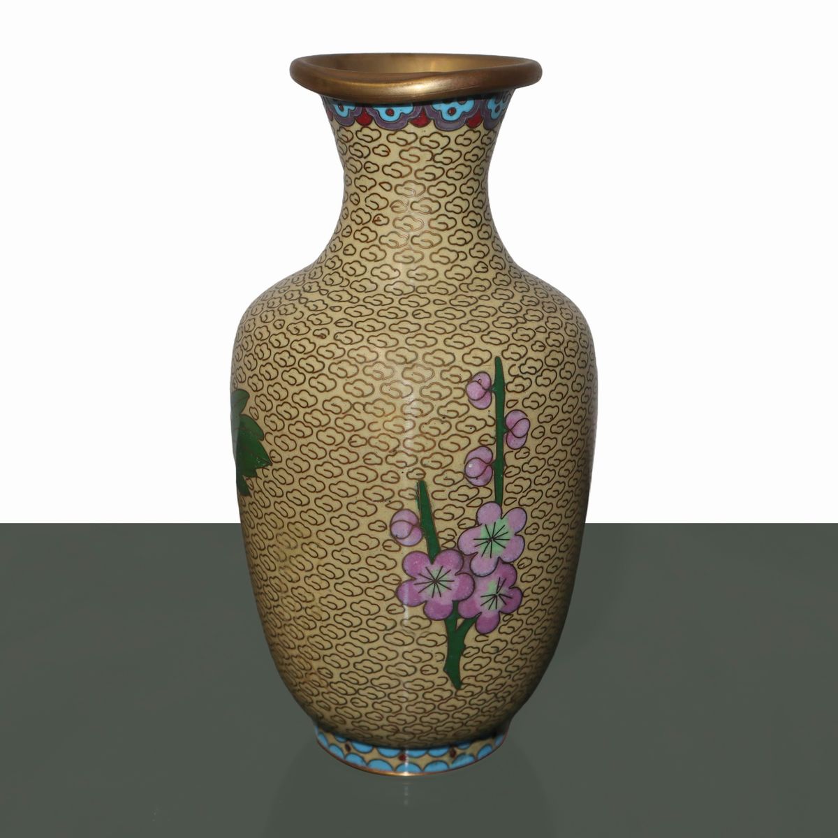 Coppia di Vasi Cloisonne