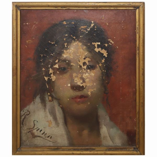 Rosario Spina - Face of a young woman