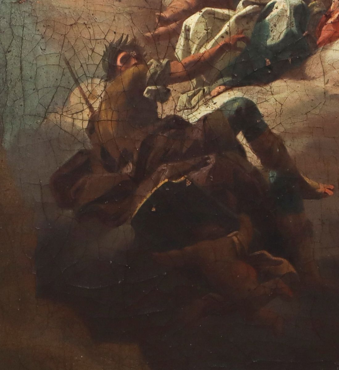 Pietro Paolo Vasta - Ascensione della Madonna in Cielo con Santi e Angeli, Bozzetto