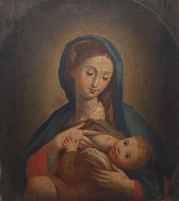 Madonna del latte with baby Jesus