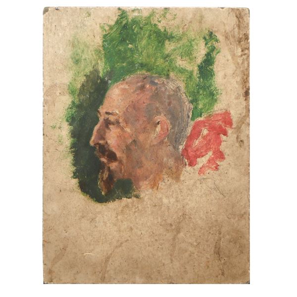 Man in profile (Gabriele D'annunzio)