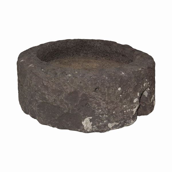Lava stone vase