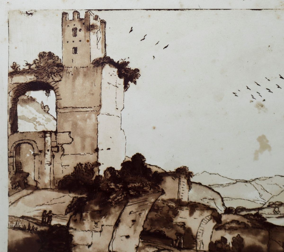Composizione da Muro, Trittico di N. 4 Maioliche