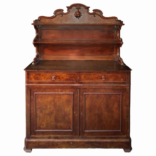Sideboard with riser
