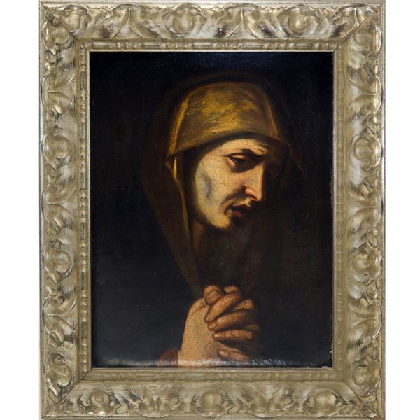 Woman in prayer