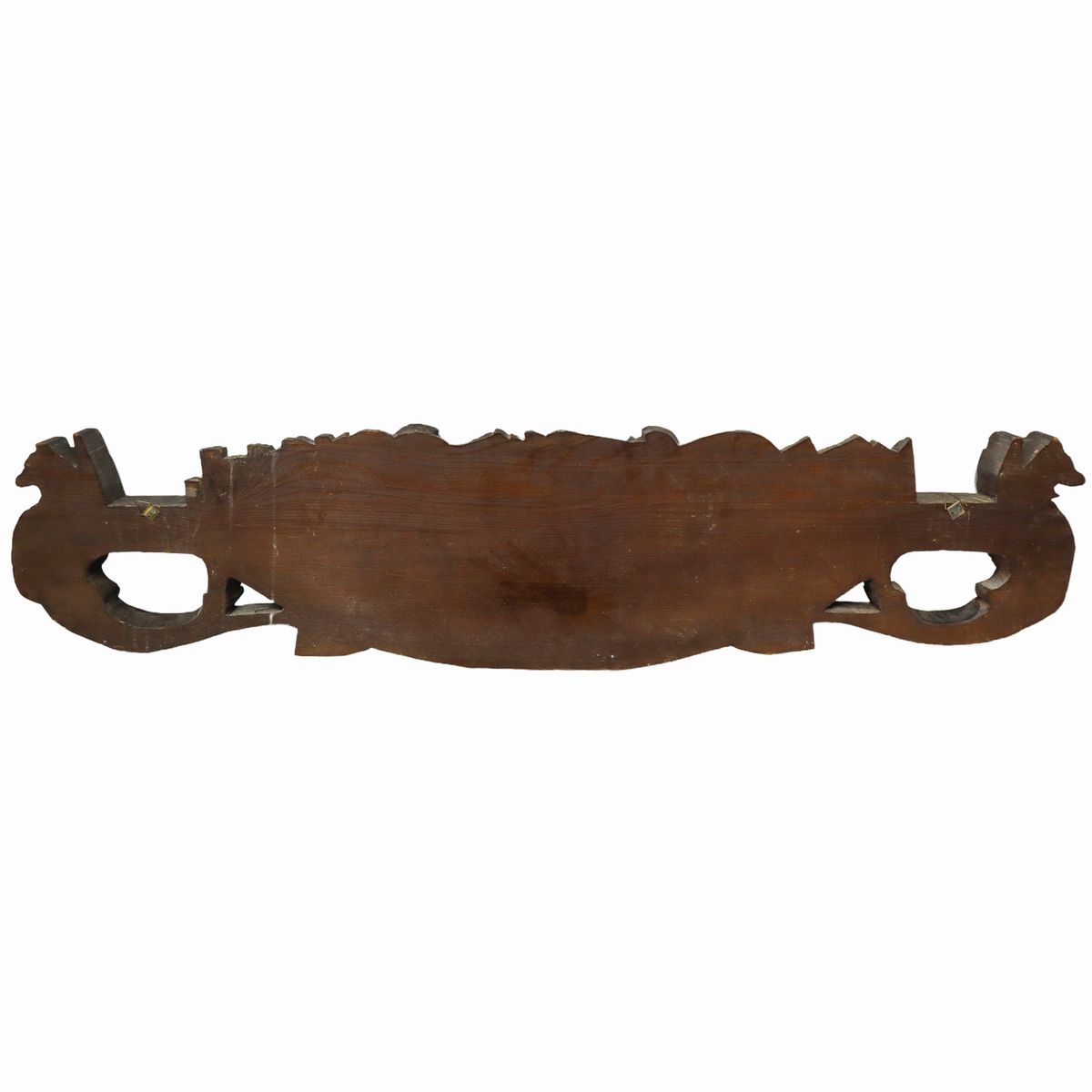 Chiave di Carretto in Legno Raffigurante Sfida tra Andeo e Duino