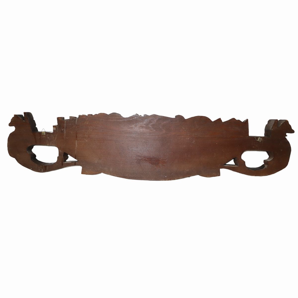 Chiave di Carretto in Legno Raffigurante Sfida tra Andeo e Duino