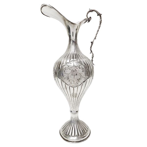 Amphora with silver handle