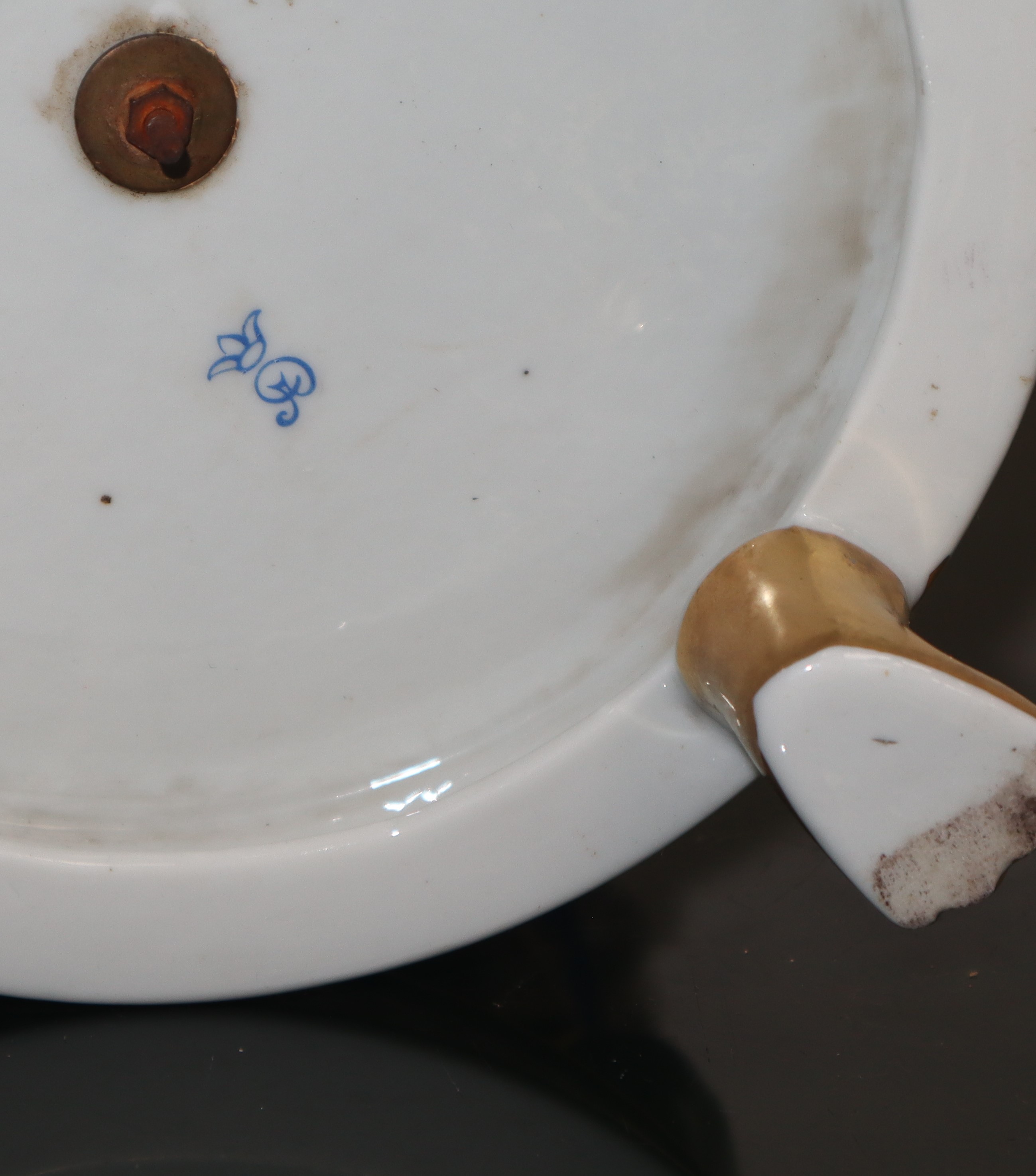 Alzata in porcellana Napoleone III