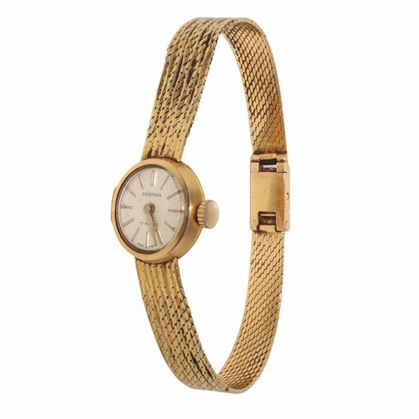 Gold ladies' watch, Festina