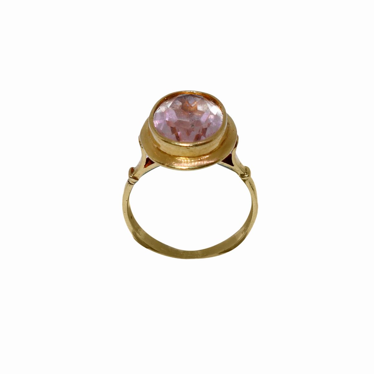 Anello in Oro 750 con Ametista