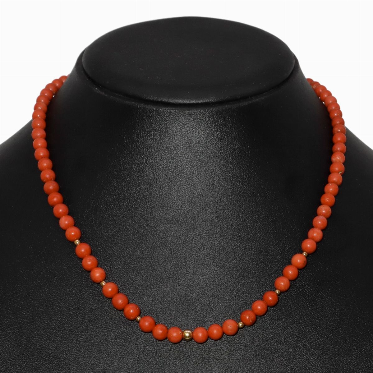 Collana in Coralli a Degradare e Oro