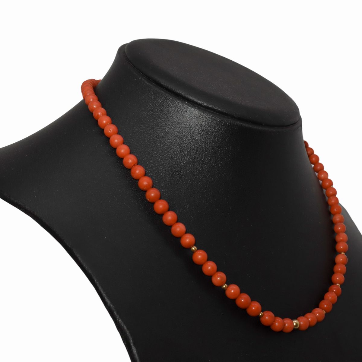 Collana in Coralli a Degradare e Oro