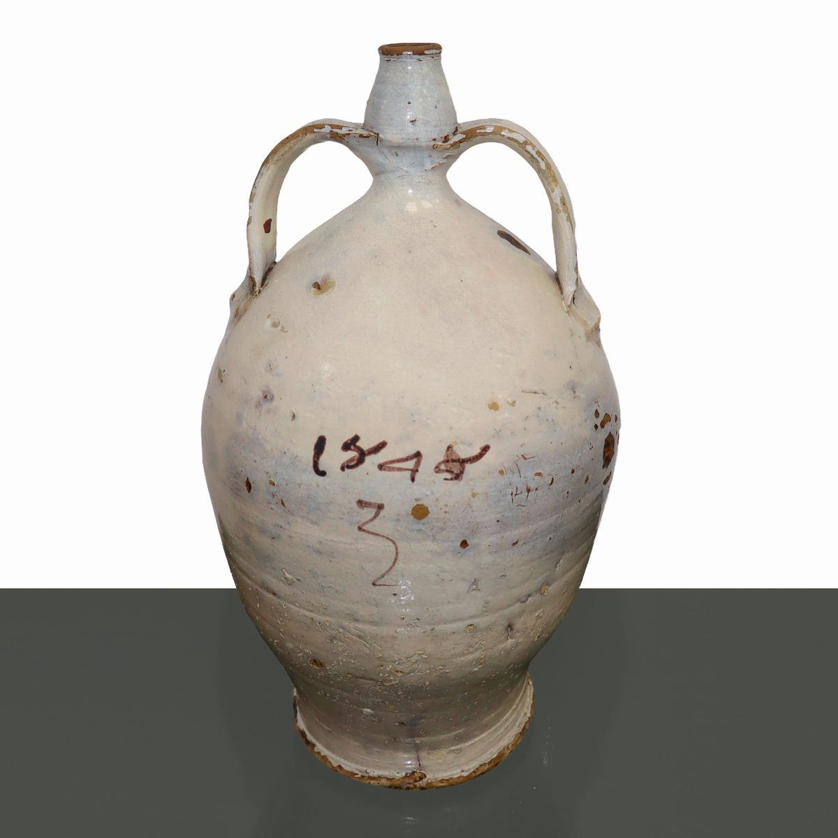 Bummulo con Manici in Maiolica Policroma di Caltagirone