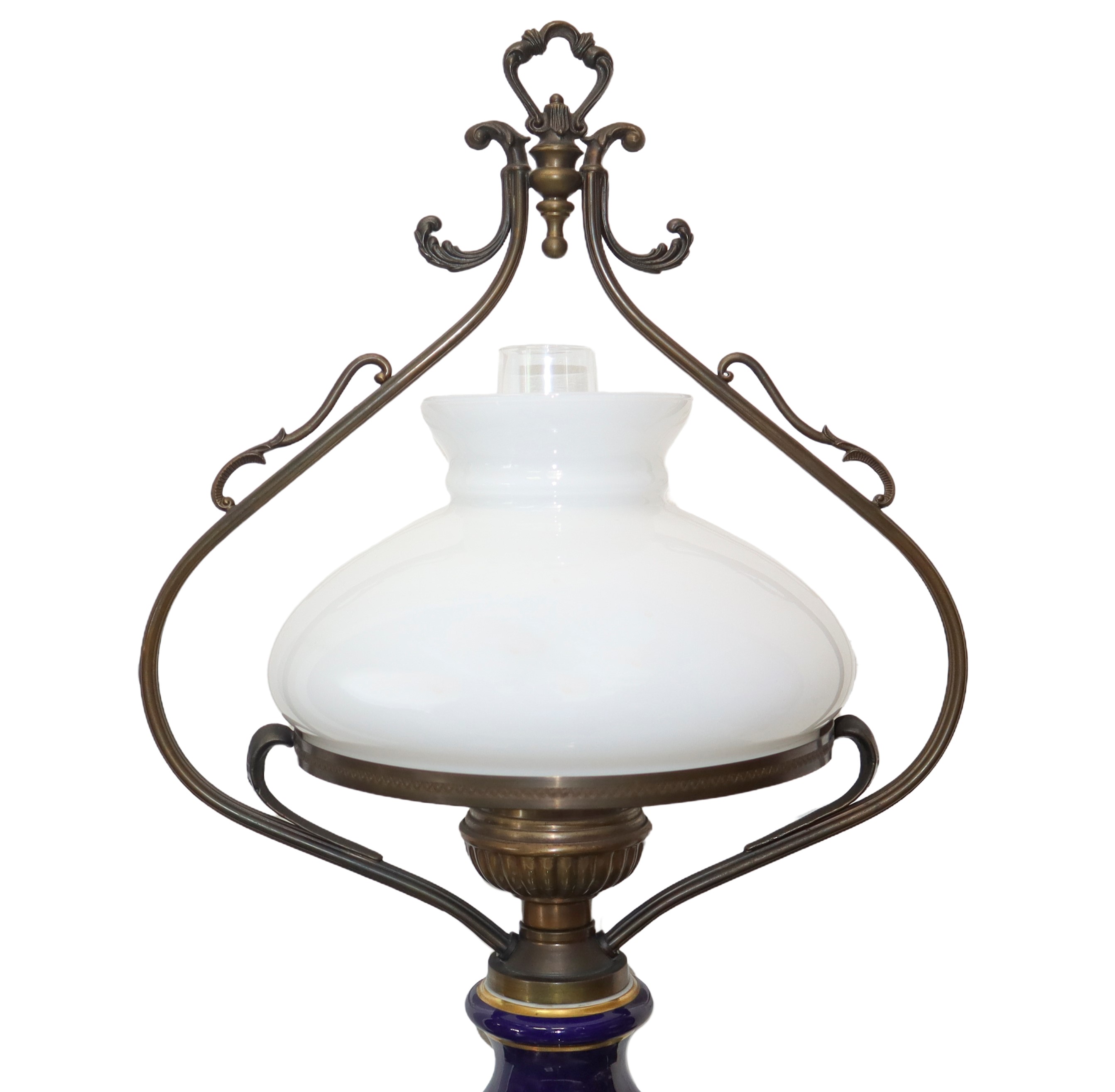 Lume a Petrolio con Diffusore in Opaline