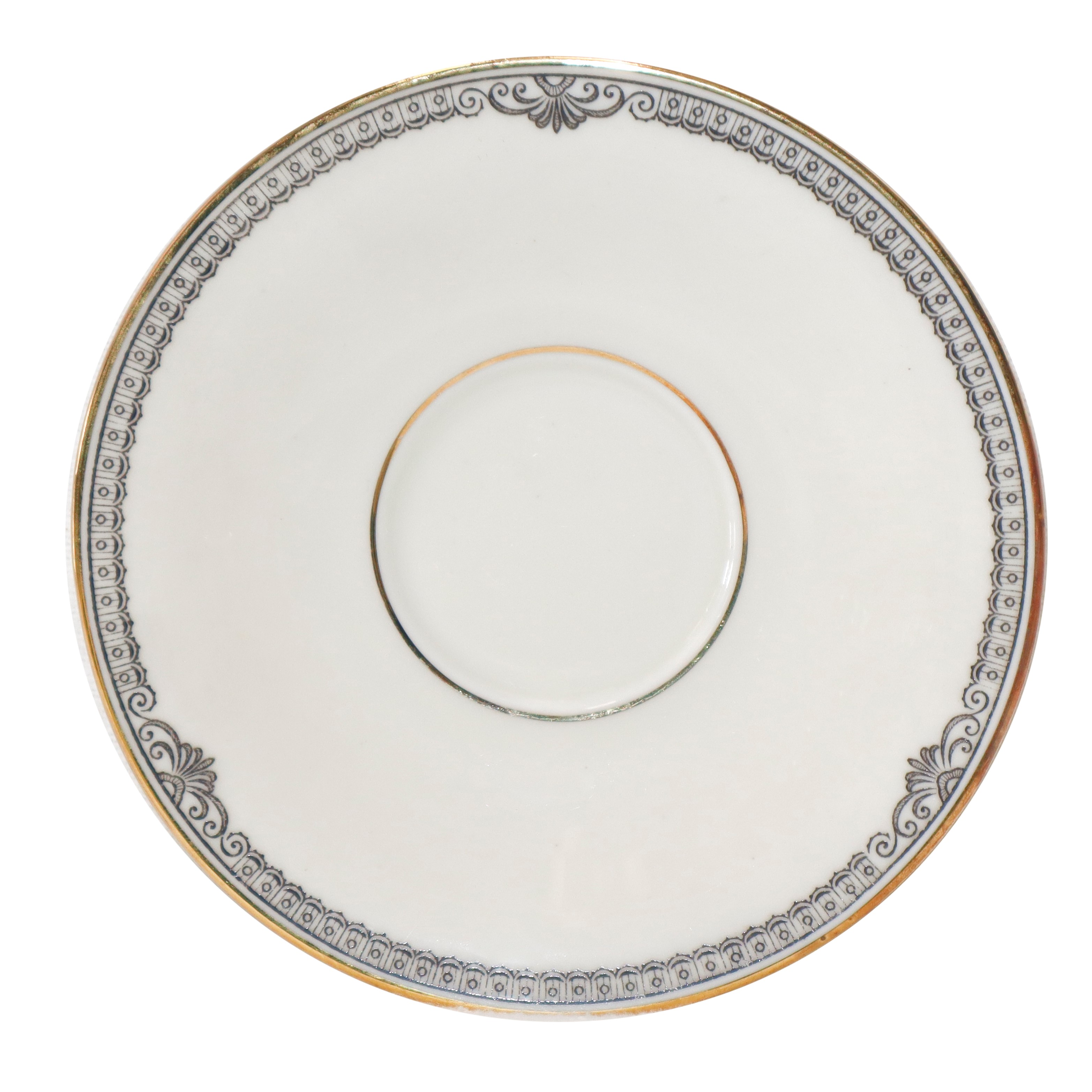 Servizio da the in porcellana bianca