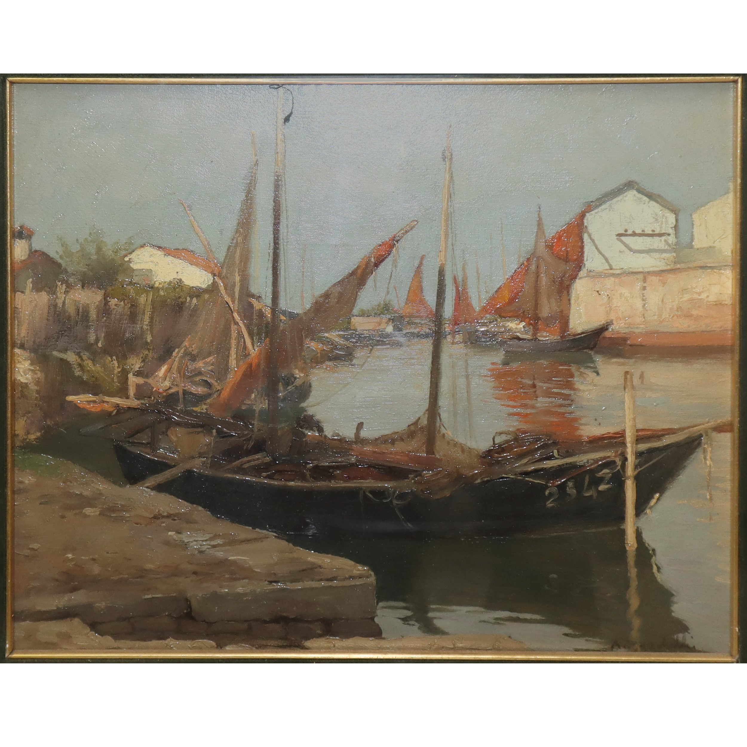 Barche a vela in porticciolo