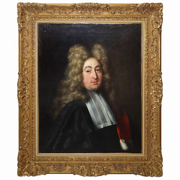 Man with wig, Louis Charles De Levis