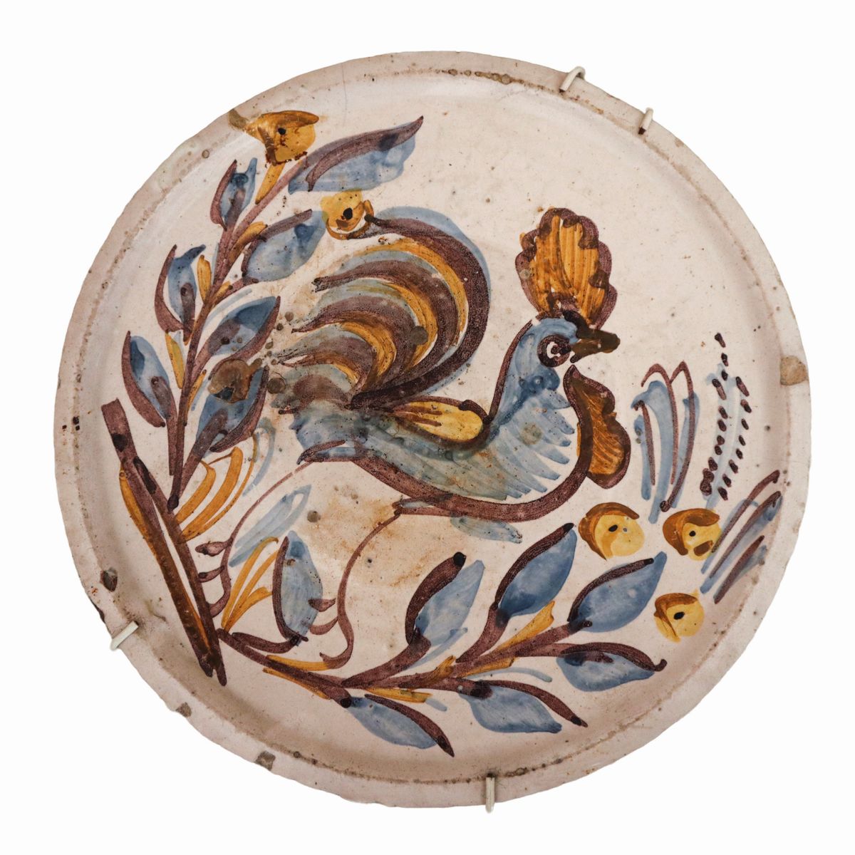 Coppia di Piatti da Muro in Ceramica
