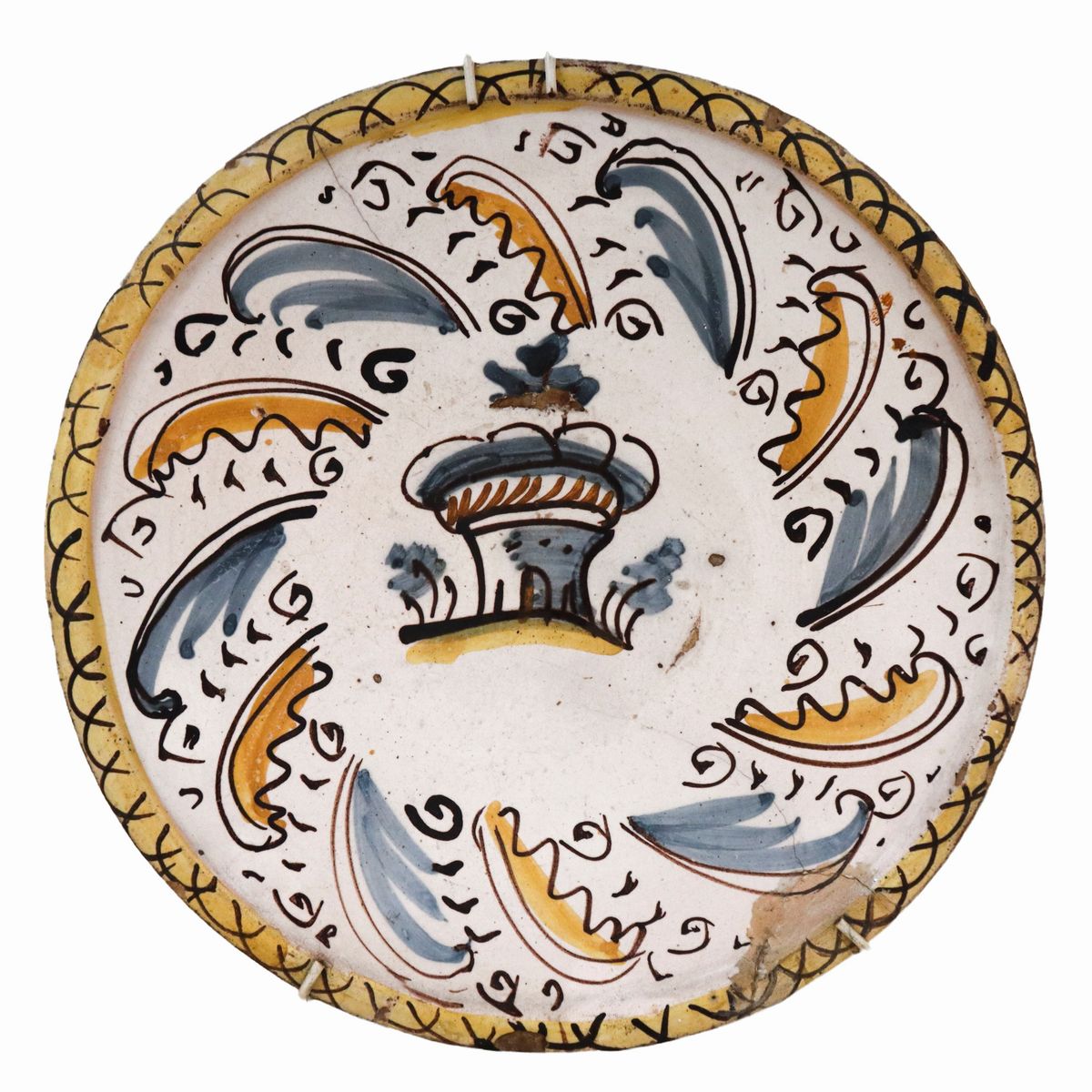 Coppia di Piatti da Muro in Ceramica