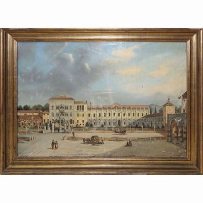 Prospetto di Villa Contarini - Camerini a Piazzola sul Brenta (padova)