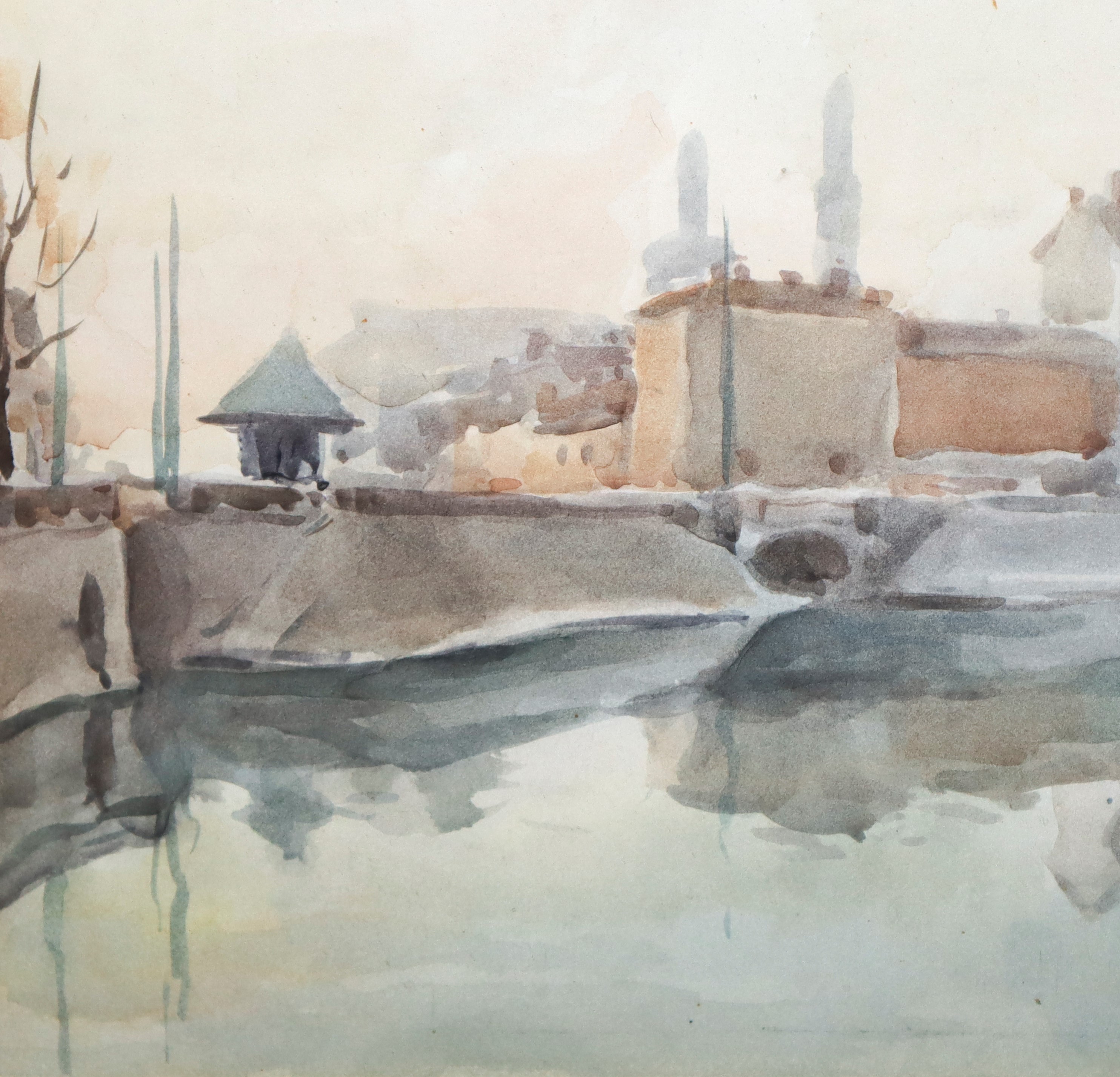 Emilio Kalchschmidt - La Darsena , Milano