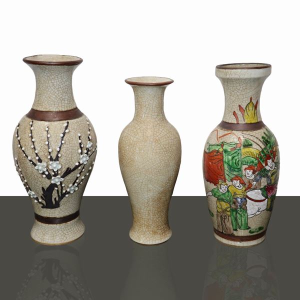 Group of 3 Chinese vases