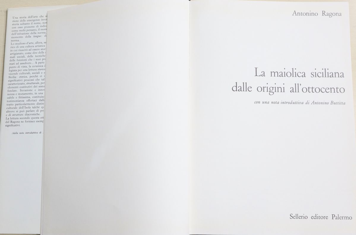 La maiolica Sicilia- Ragona