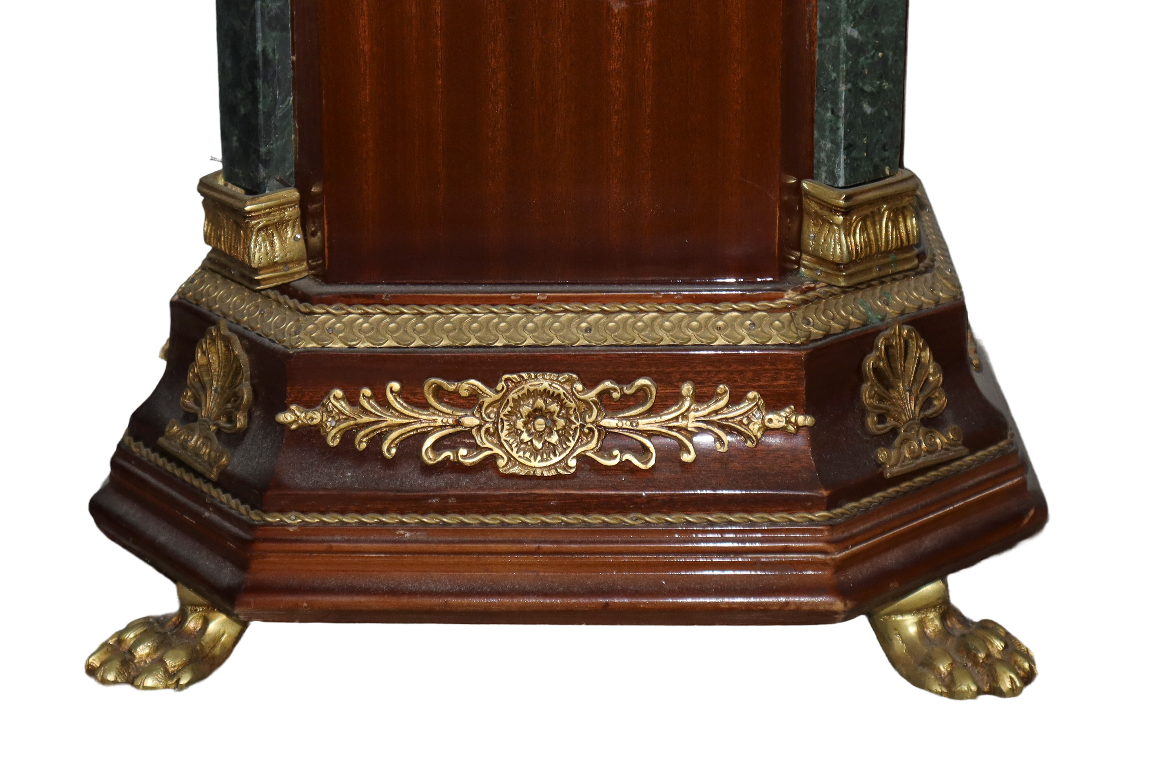Coppia di Gueridon in Legno di Mogano Stile Impero