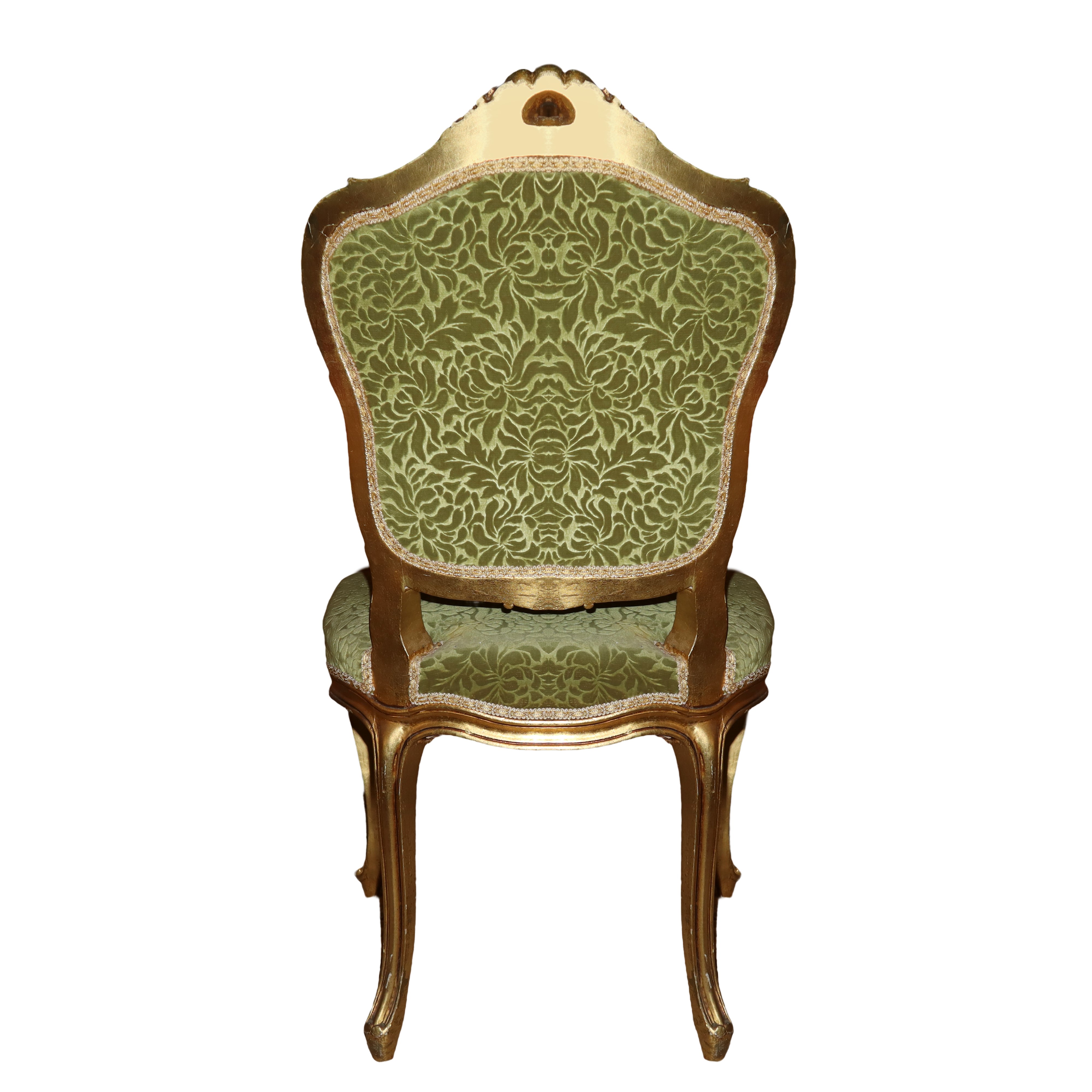 N°4 Sedie in Legno Dorato