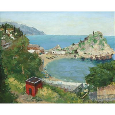 Carlo Righi, Dipinto del 1978 - Olio su masonite
