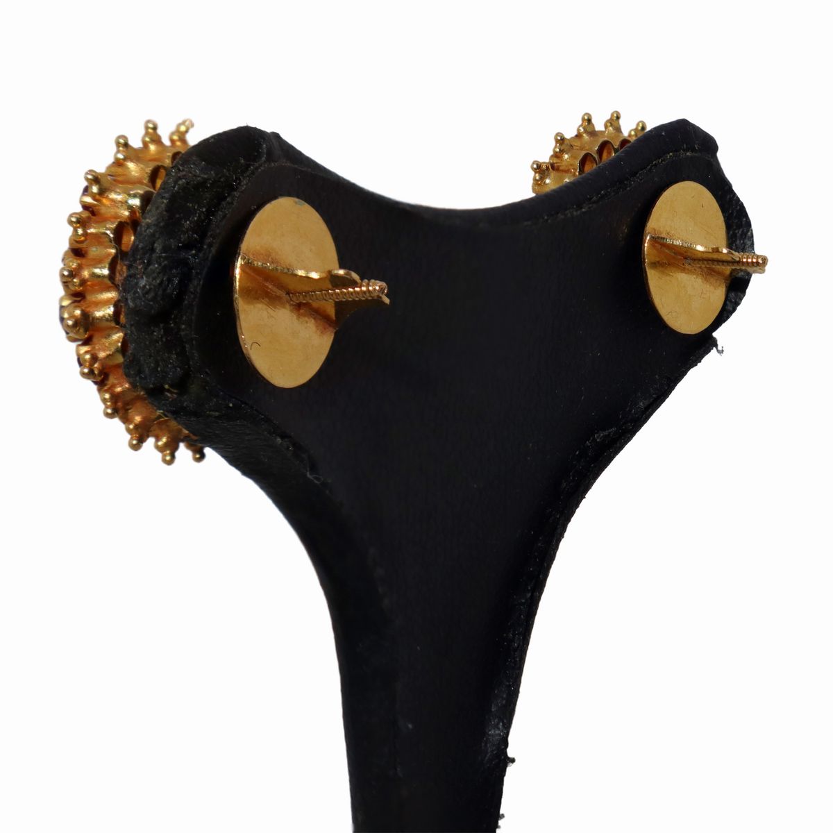 Orecchini in Oro 18 Kt con Granati