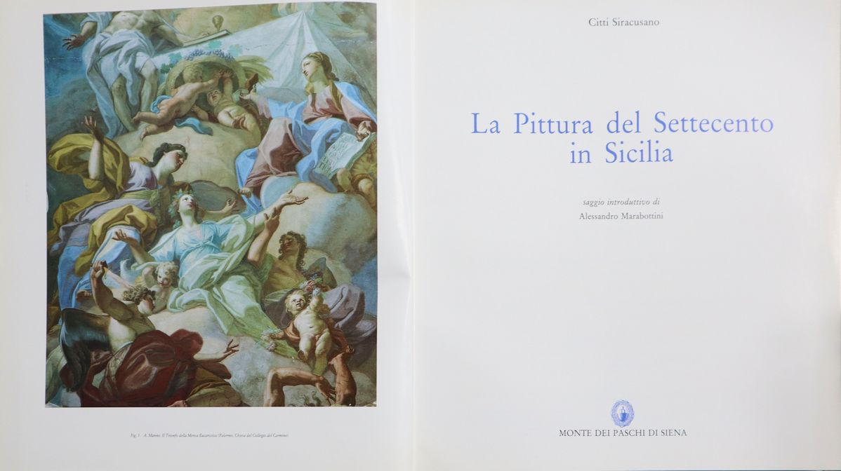 La Pittura del 700 in Sicilia