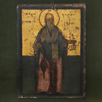 Santo, Icona Greca