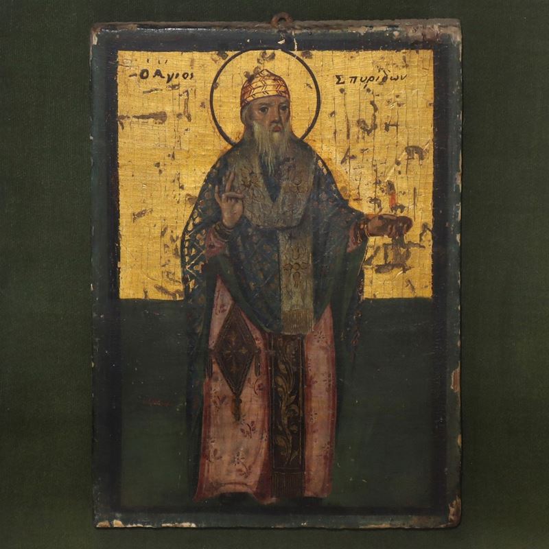 Santo, Icona Greca